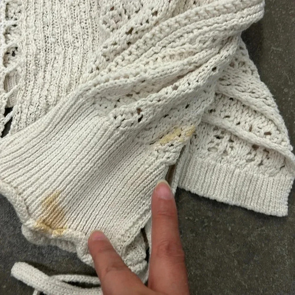 Zara oversized crochet sweater - Picture 8 of 9